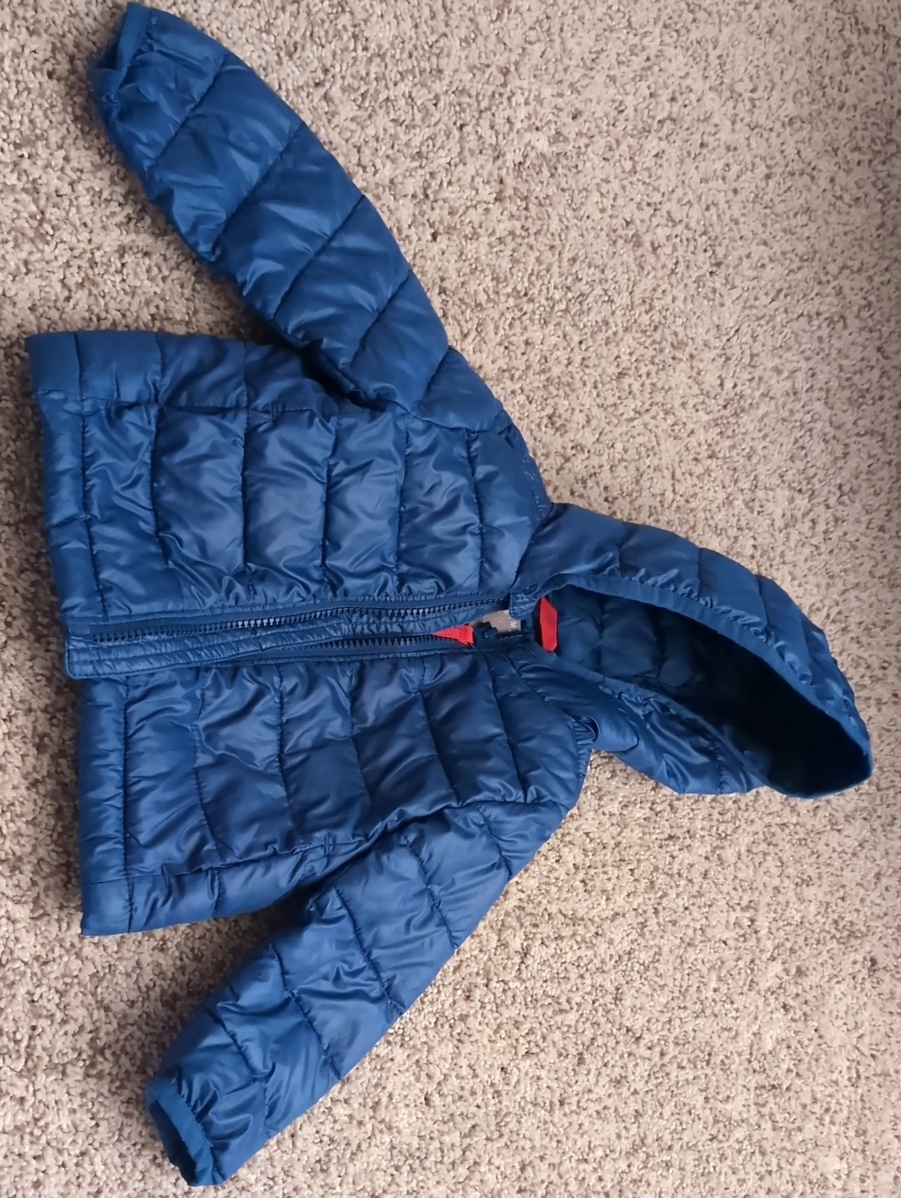 Primary Blue Jacket 6-12 Mos